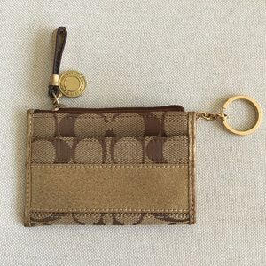 Coach | keychain coinpurse