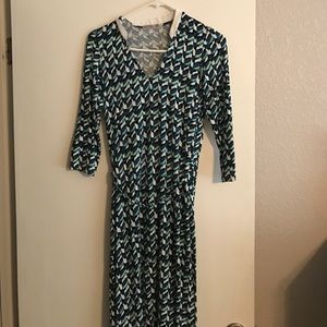 Downeast wrap dress
