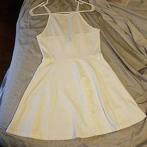 NWT White skater dress