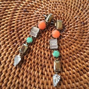 J.Crew drop earrings.