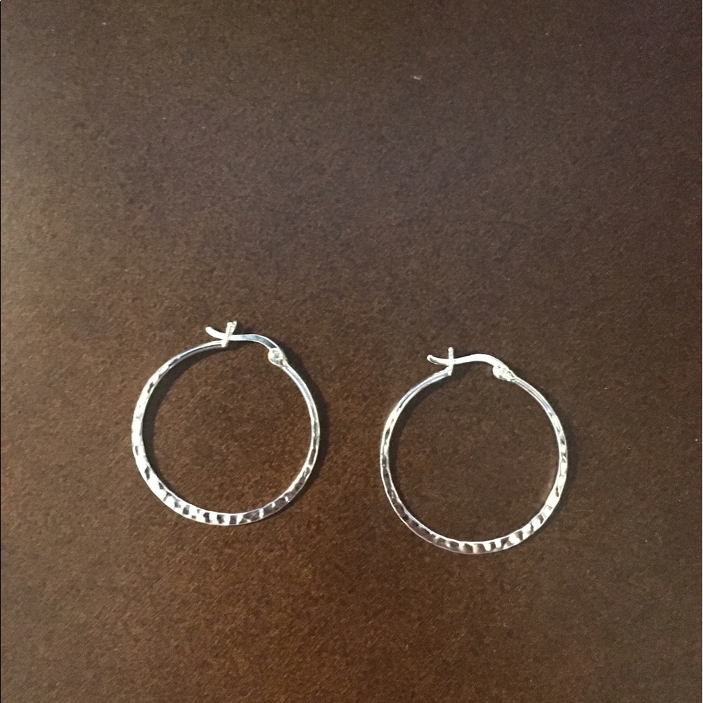 Sterling Silver Hoop Earrings