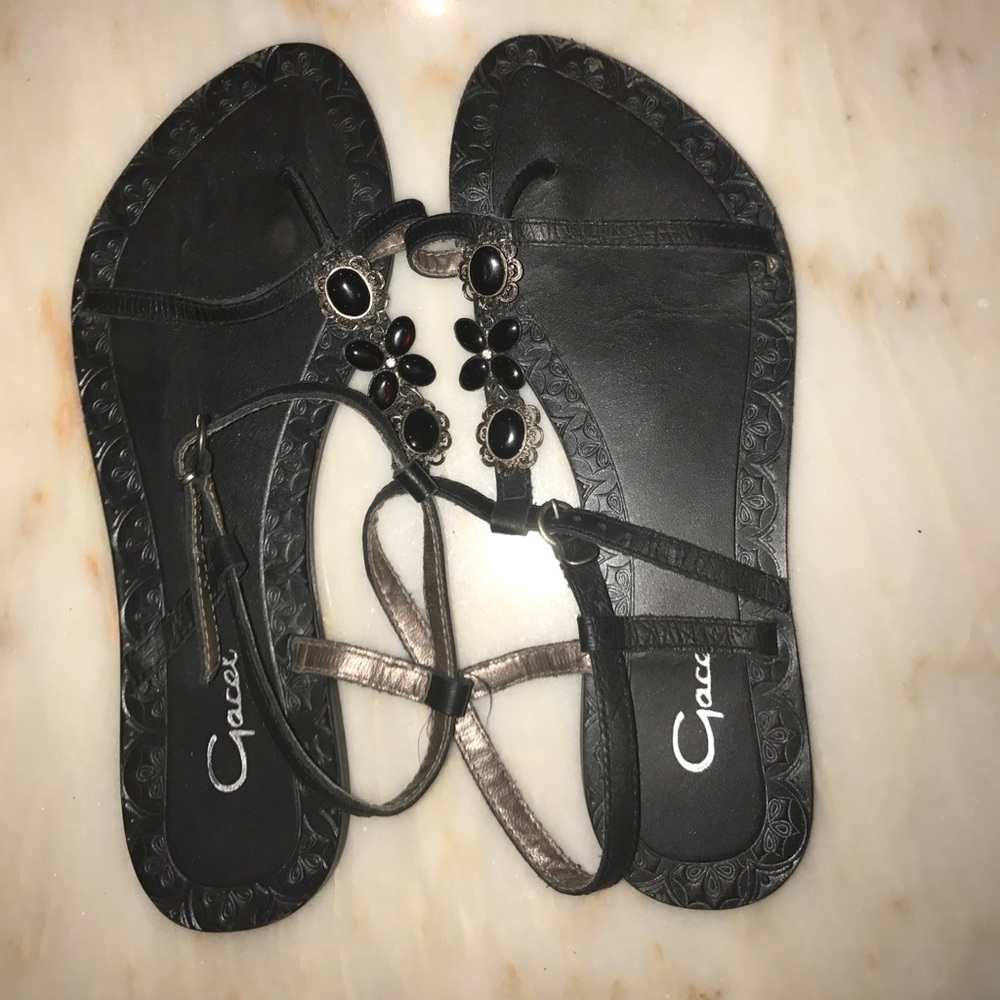 Gacel Strappy Sandals