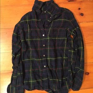 Uniqlo size S button down flannel