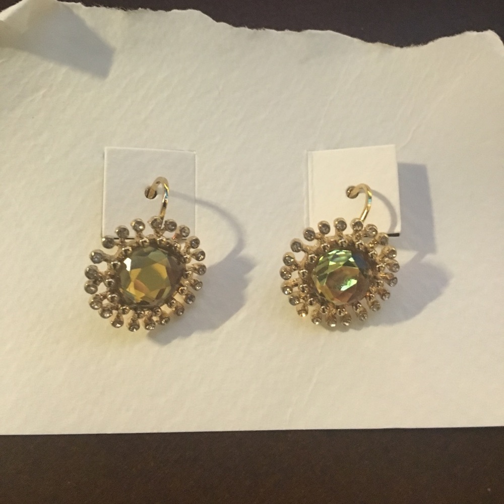 Gold Earrings NWOT