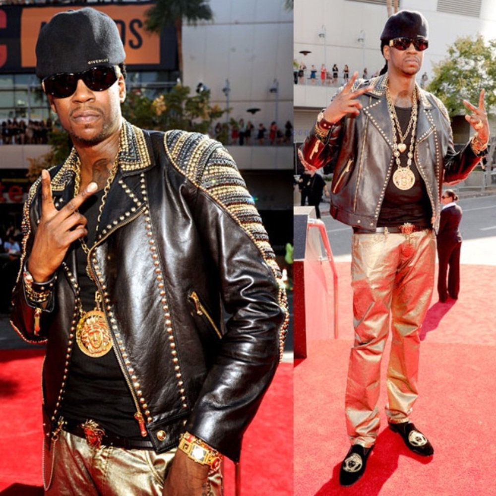 Versace Vintage leather jacket