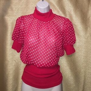 Red Charlotte Russe shirt