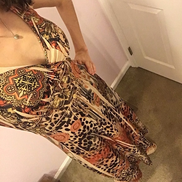 Printed Maxi Dress🐯💕 - Picture 2 of 8