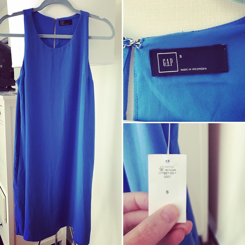 NWT Gap Swing Dress - Gorgeous color! Size small.