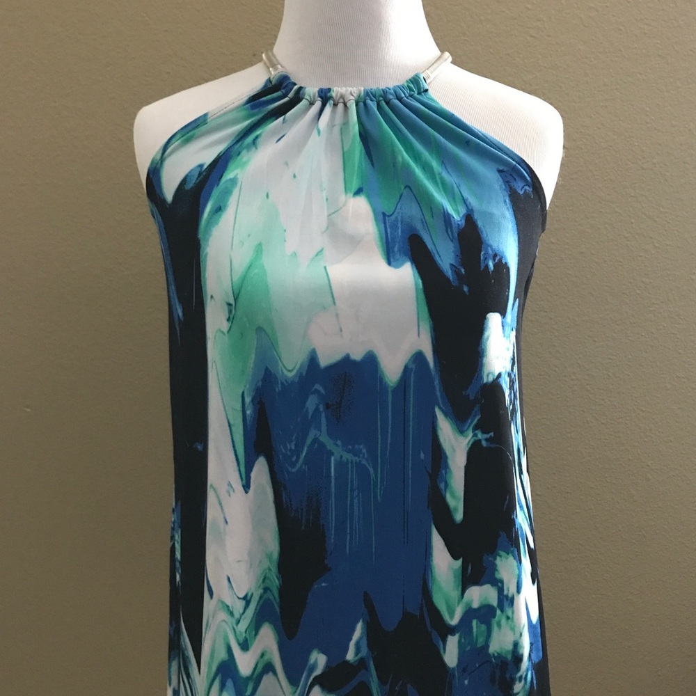 Watercolor Alfani Sleeveless Top. Smoke-free home.