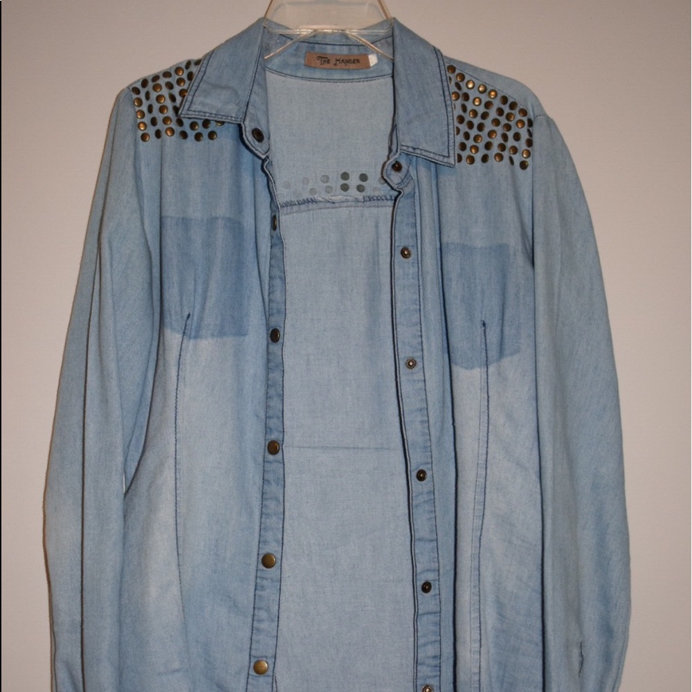 Denim long sleeve