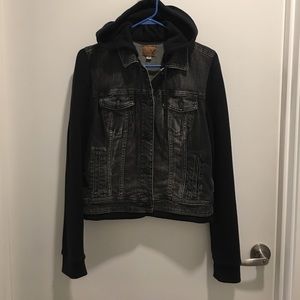 black Jean Jacket