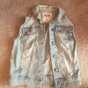 Jean vest jacket