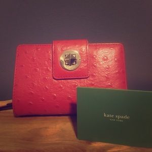 Kate Spade Jules Leather Turnlock Wallet