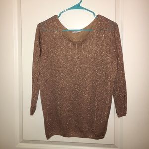Sparkly Gold Sweater