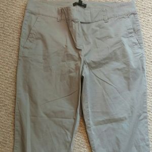 Ann Taylor Grey Capri Pants
