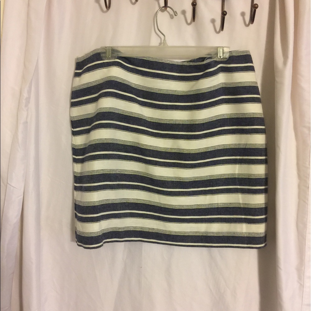 Blue and White  skirt