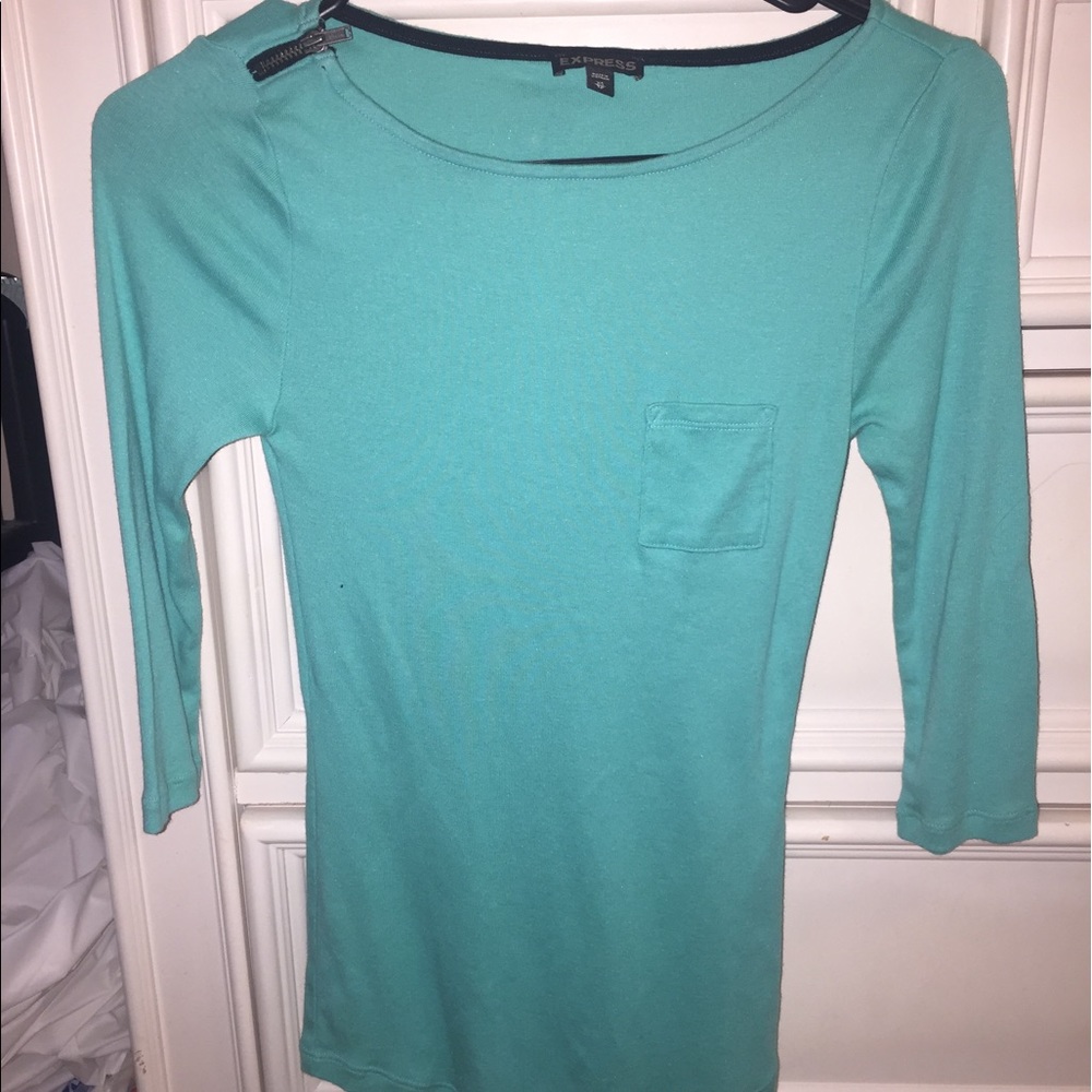 Express knit fitted top