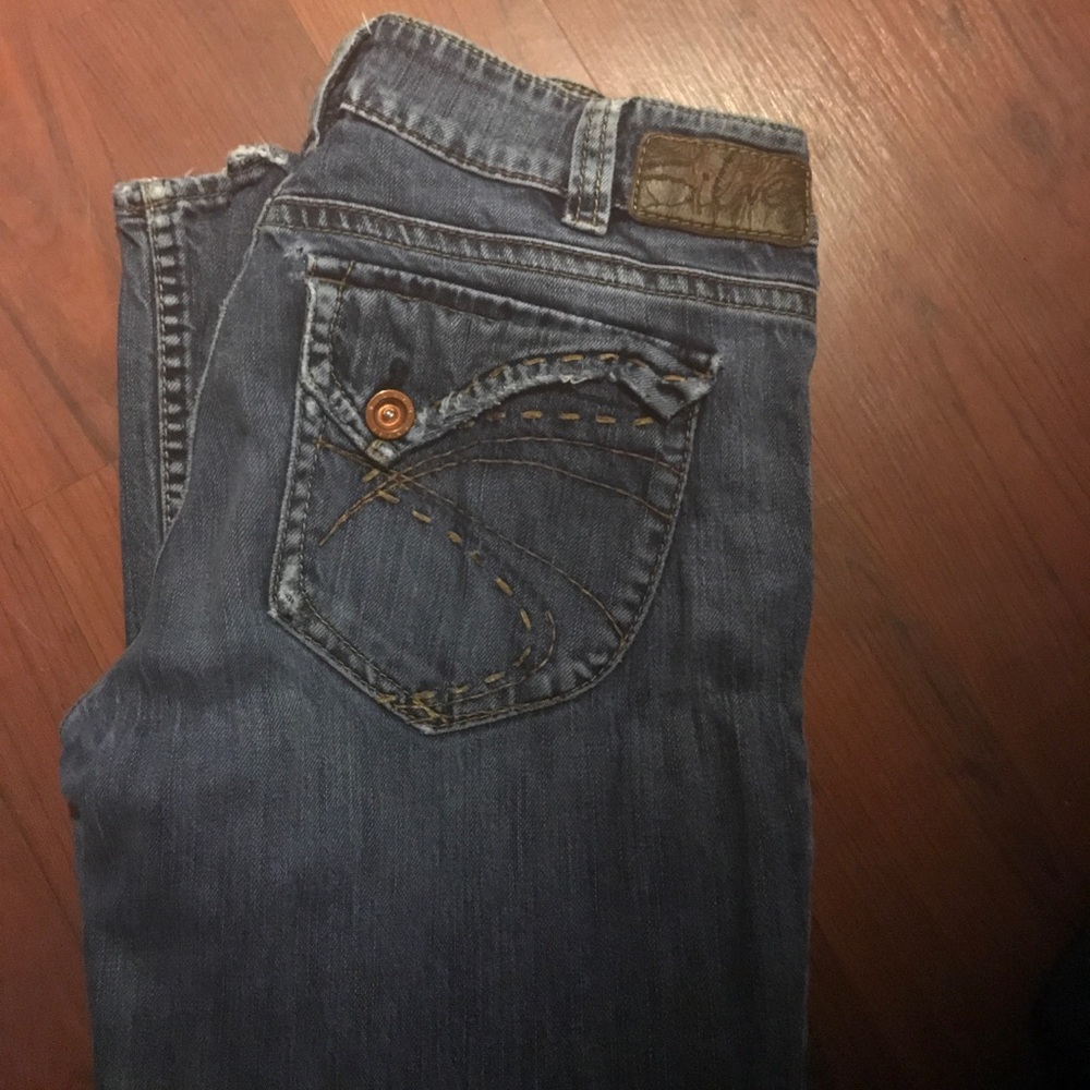 Silver jeans