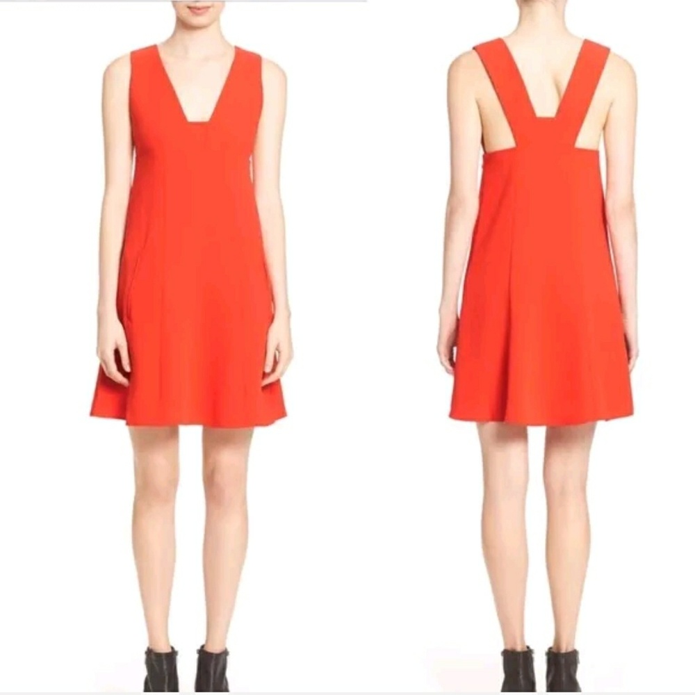 T x Alexander Wang crepe dress with pockets