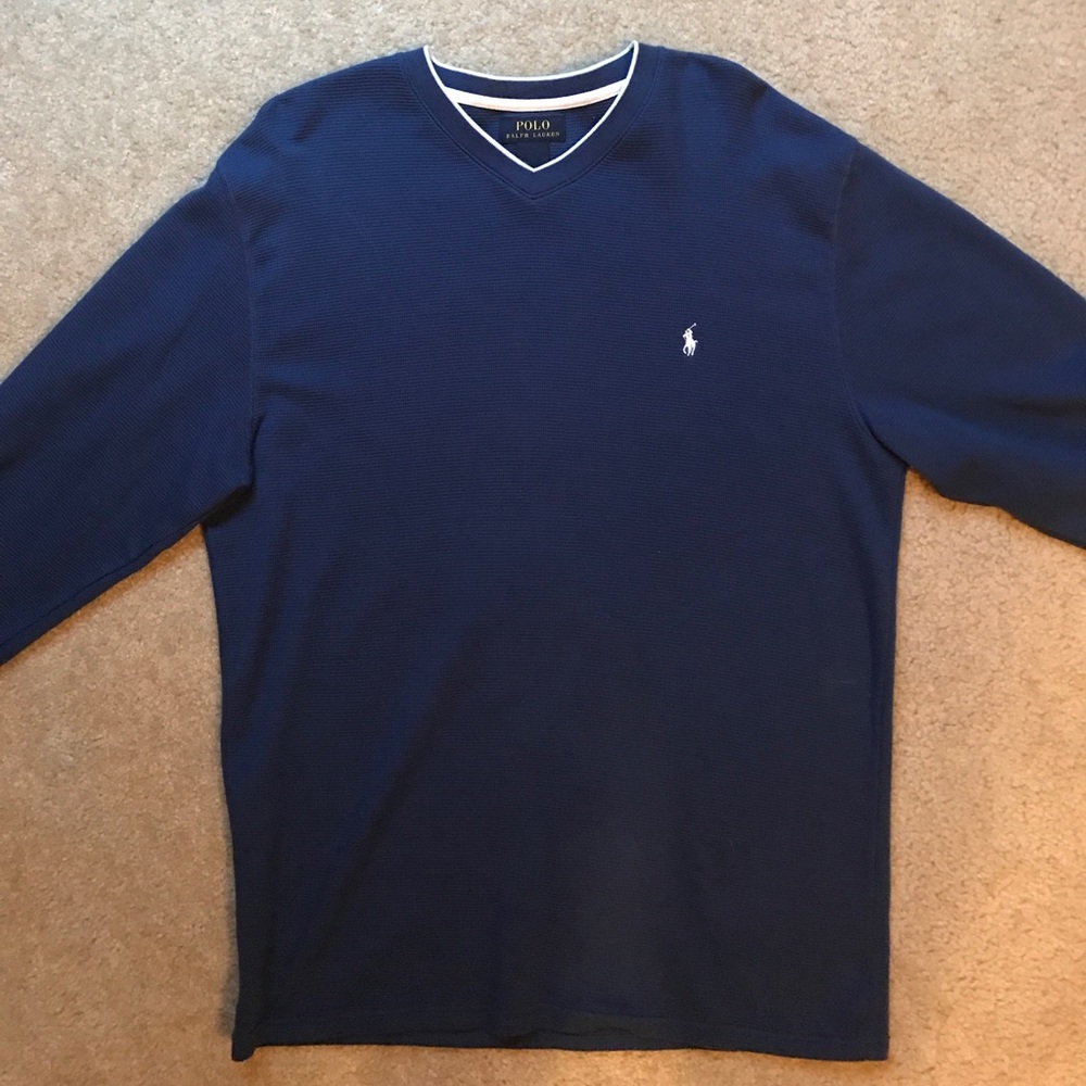 Polo v-neck