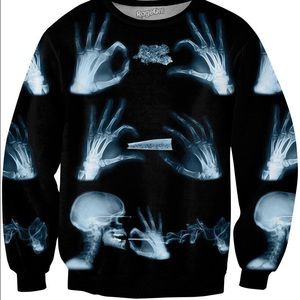 Rage On X-Ray Joint Rolling Smoking Sweater