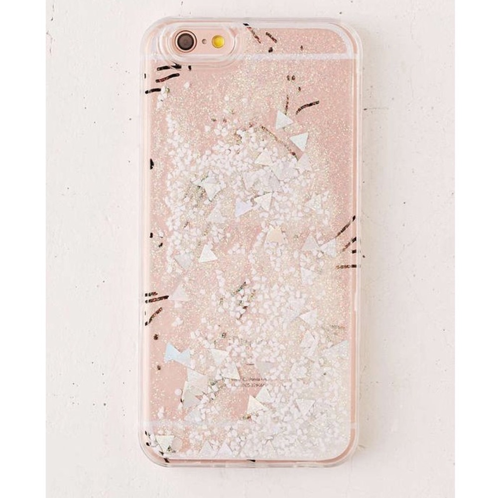 NWT UO Moving Glitter iPhone 6/6S Phone Case