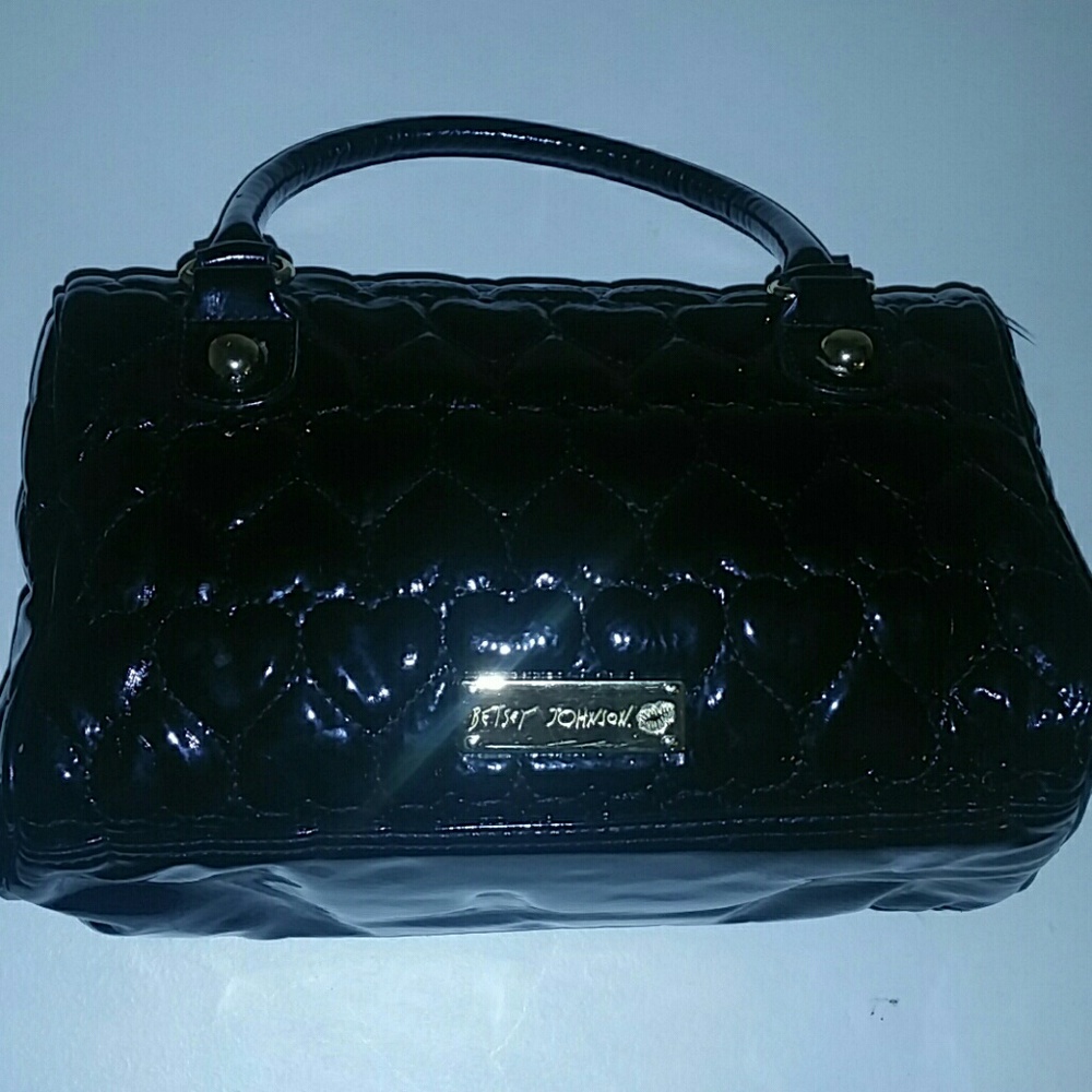 Black Betsey Johnson handbag