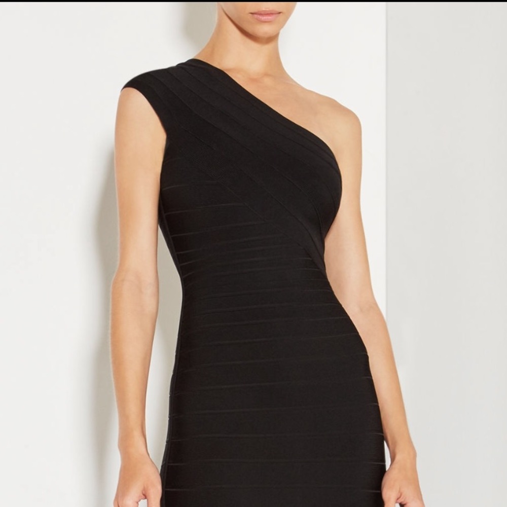 Herve Leger Renee wide fringed detail dress👗❤️💋 - Picture 3 of 5