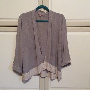 Striped Banana Republic Cardigan