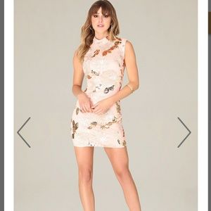 Brand New Babe Sequins mini dress