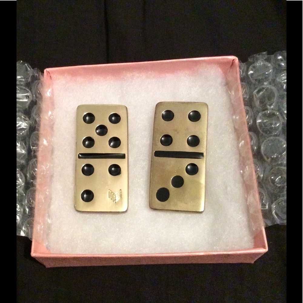 Melody Ehsani Bones/Domino earrings