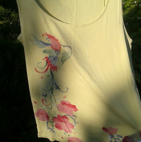 Yellow Tank Top - Picture 1 of 2