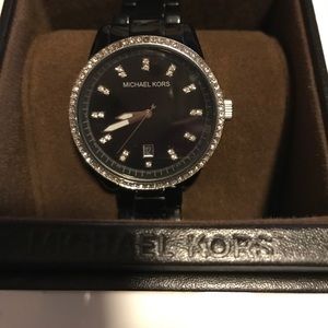 Michael Kors black watch