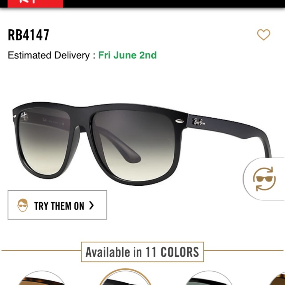 Rayban Sunglasses. RB 4147 black.