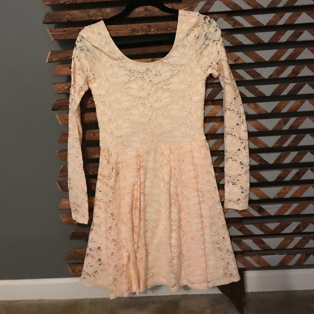 Free people lace skater dress