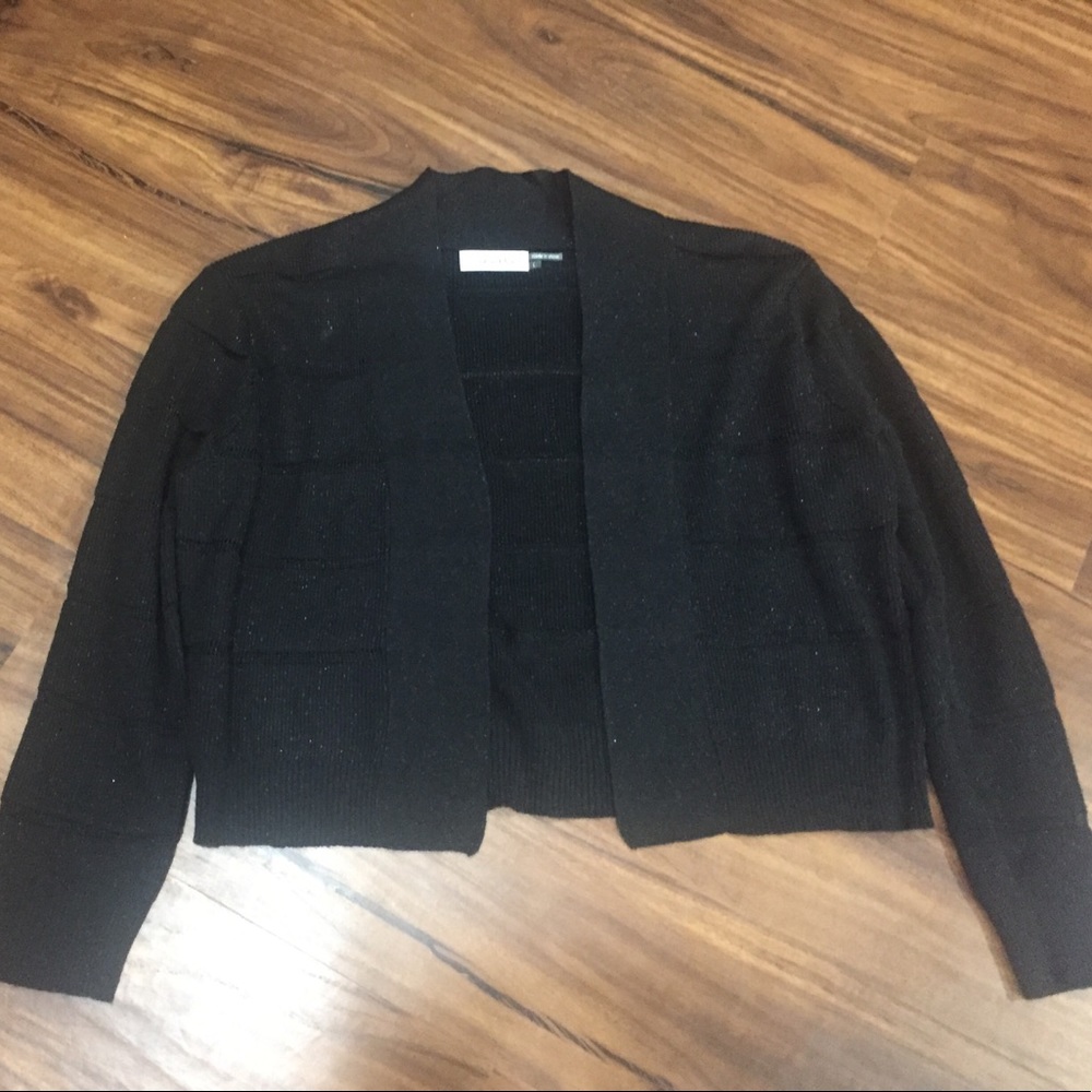 Black sparkle Calvin Klein sweater