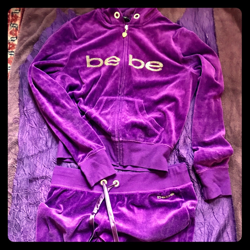 Purple Bebe Jumpsuit