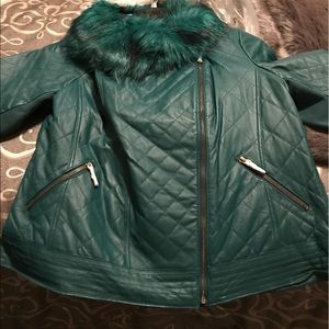 Brand new Iman Leather Jacket