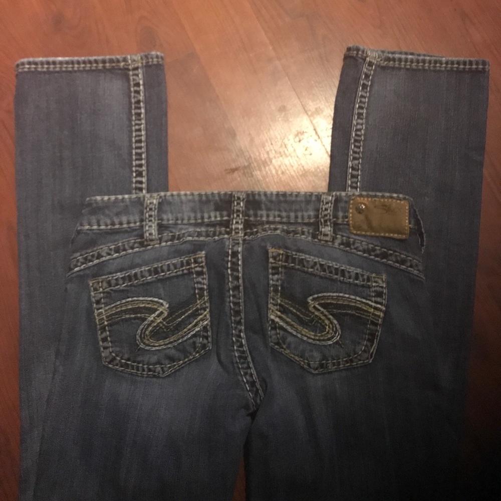 Silver jeans