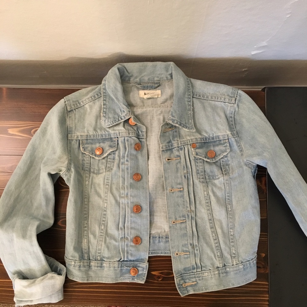 Cropped H&M denim jacket