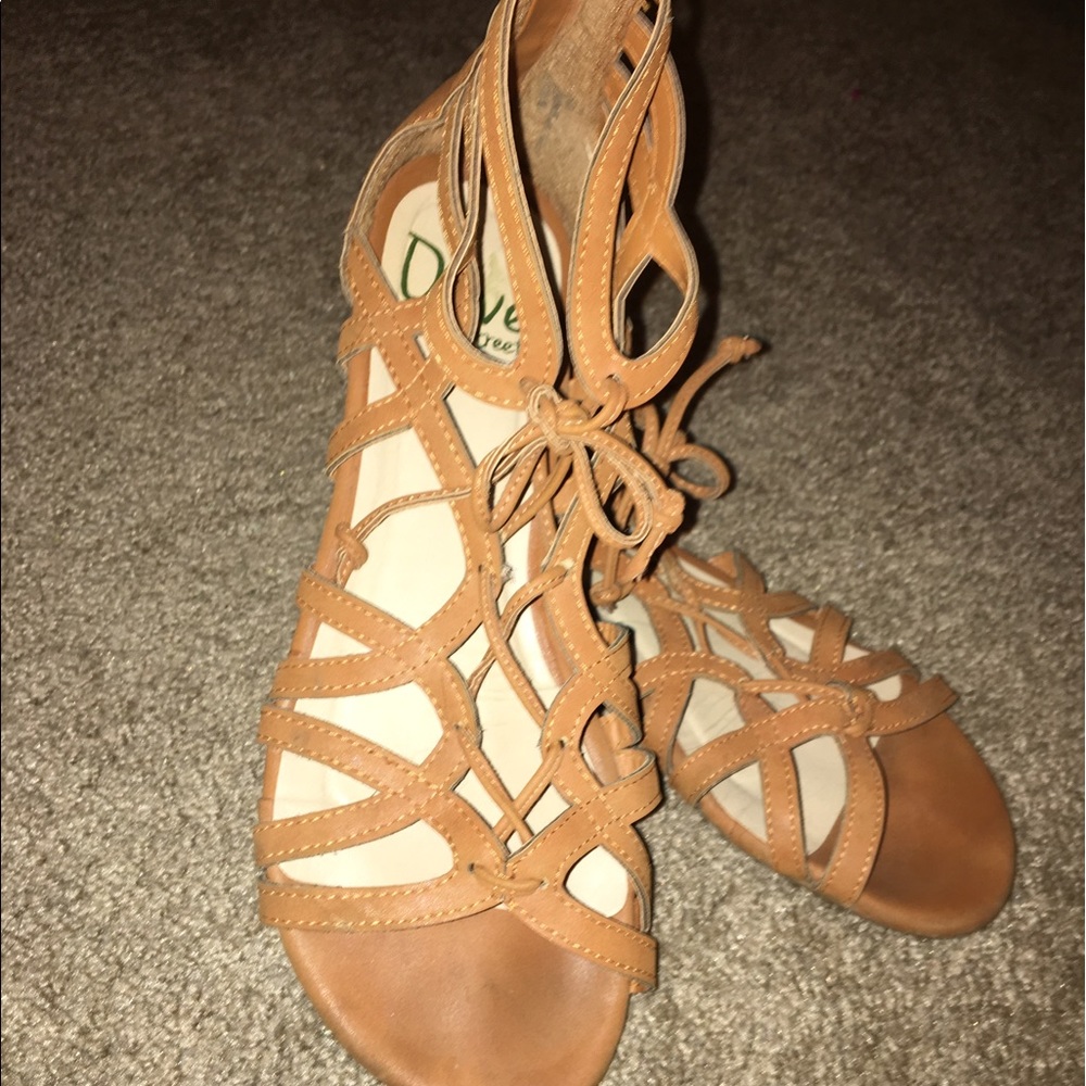 Brown Gladiator Sandals