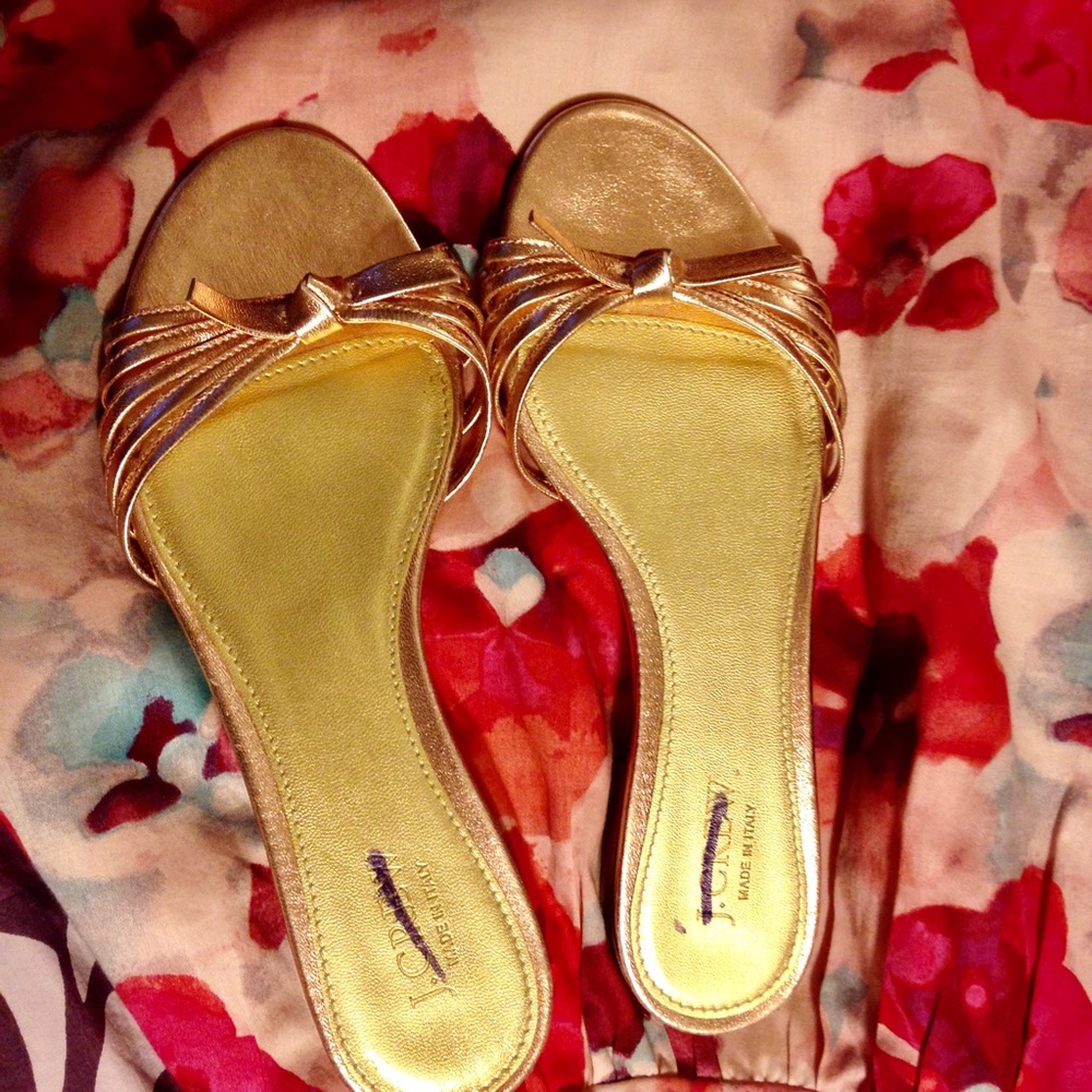 NWOT J.Crew pink sandals