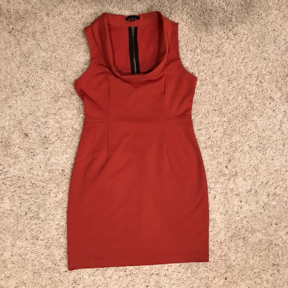 Banana Republic sleeveless cowl dress