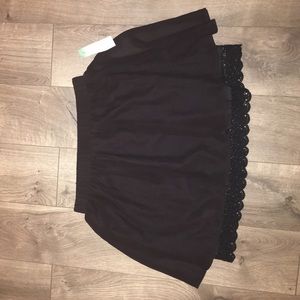 Black skirt