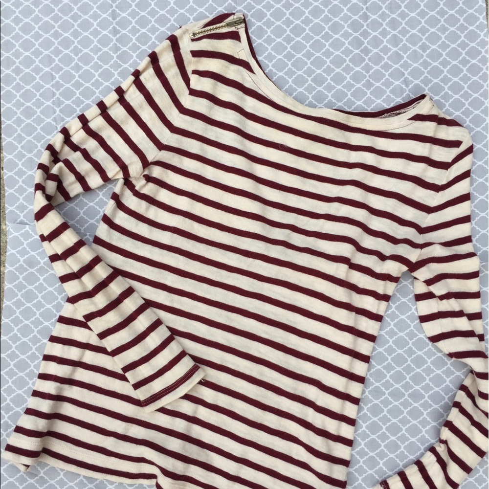 Ann Taylor LOFT Striped Shirt