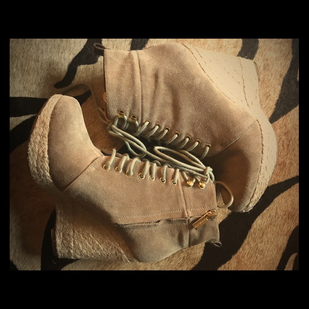 Michael Kors wedge booties