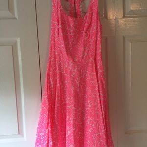 Neon Lilly Pulitzer Fit and Flare