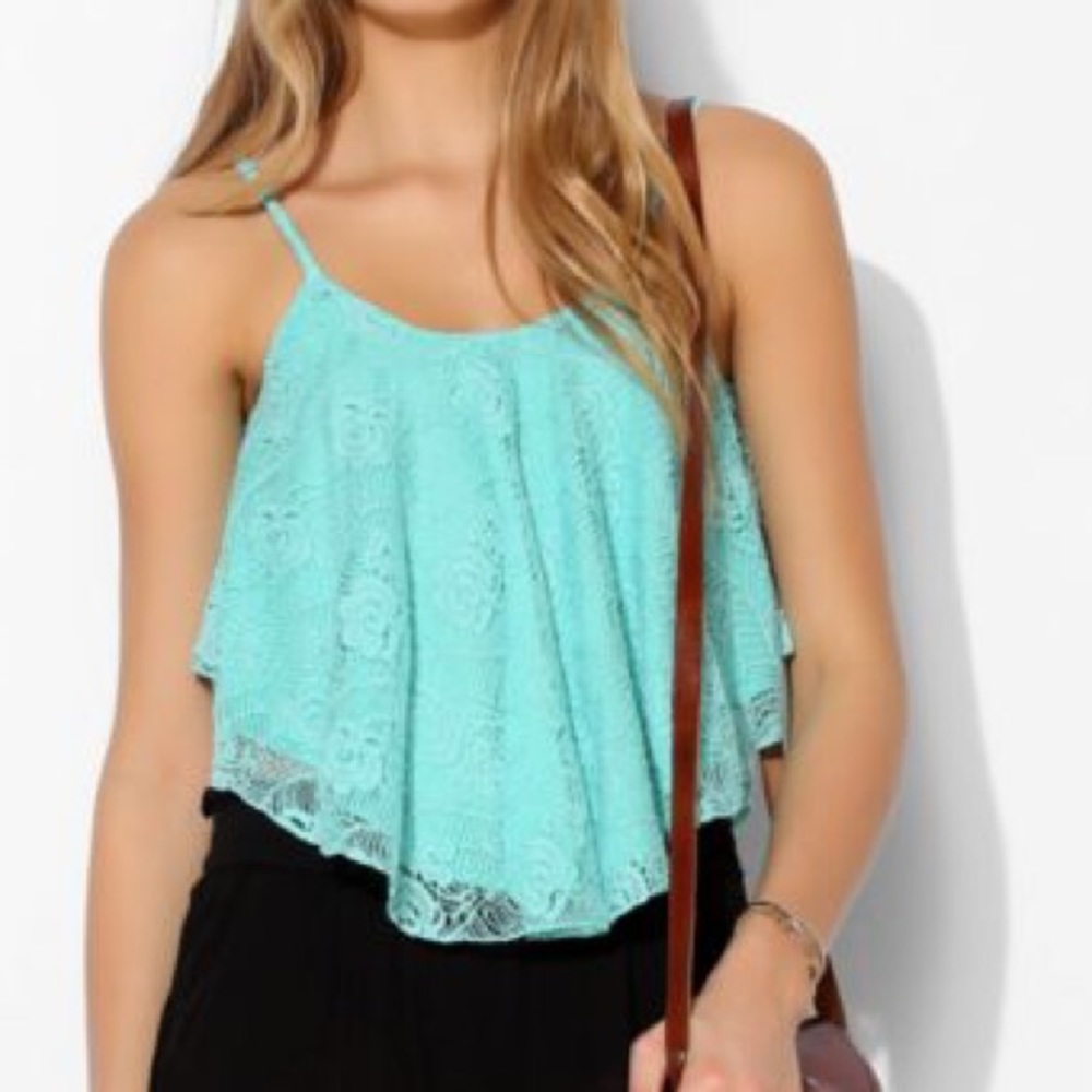 Pins & needles urban outfitters lace tank M