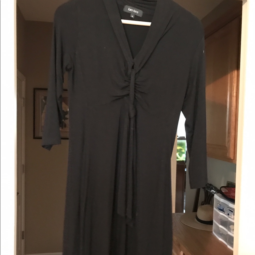 Black evening dress