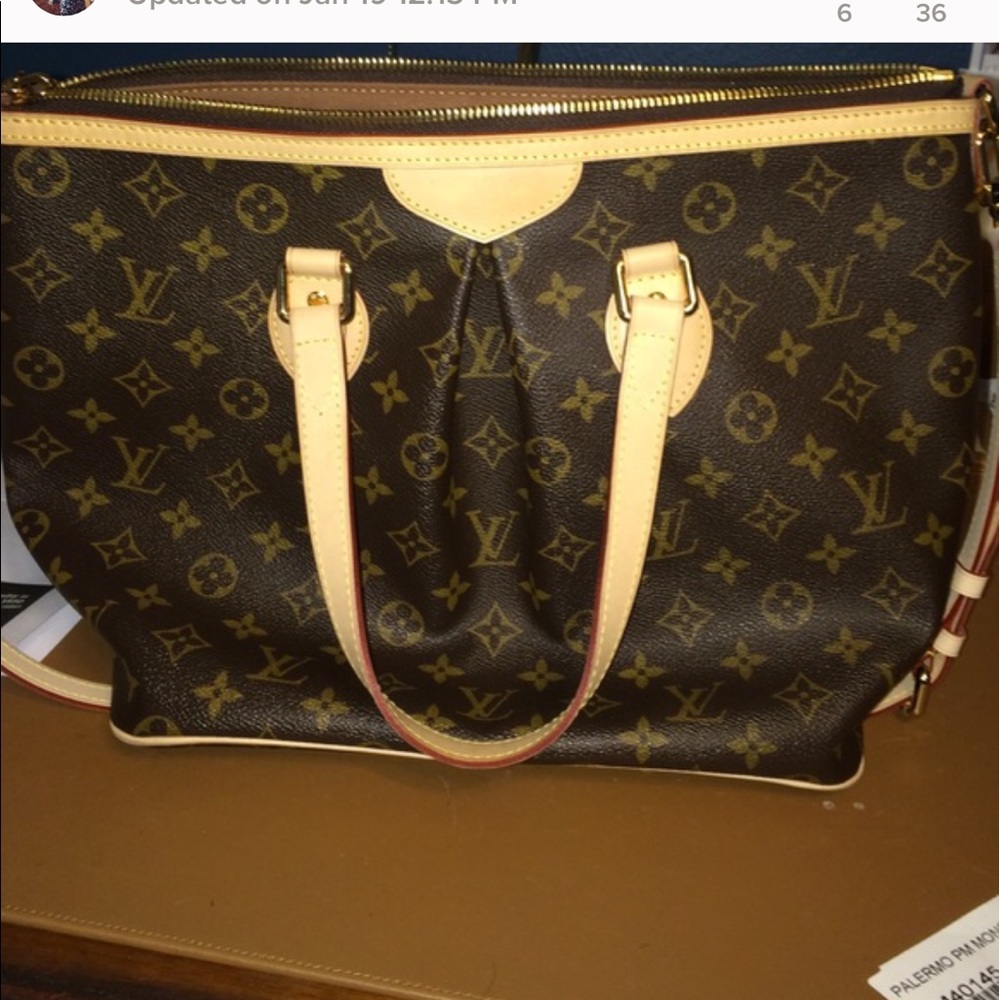 SOLD!!!!!!Louis Vuitton Palermo PM